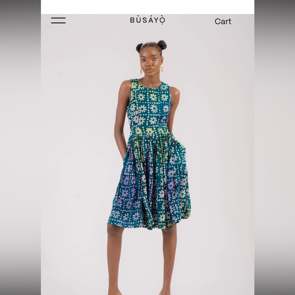 Busayo Balogun Ankara African dress New